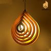Lampe suspendue en forme de Cage d'oiseau