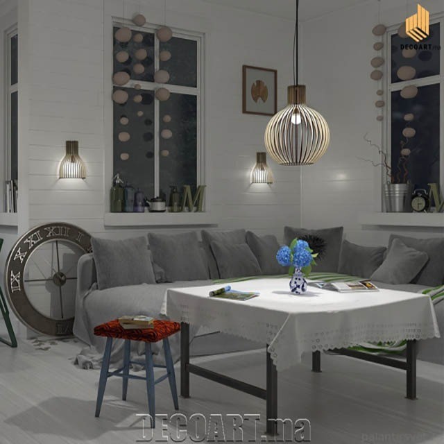 Lustre Suspension Vintage Luminaire Plafonnier