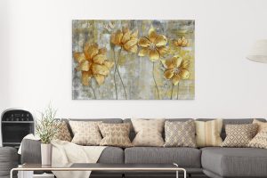 Feuille d’or abstrait