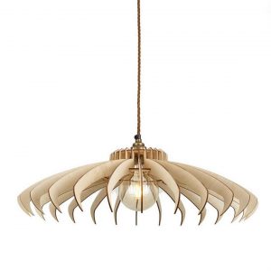 Luminaire suspension crochet