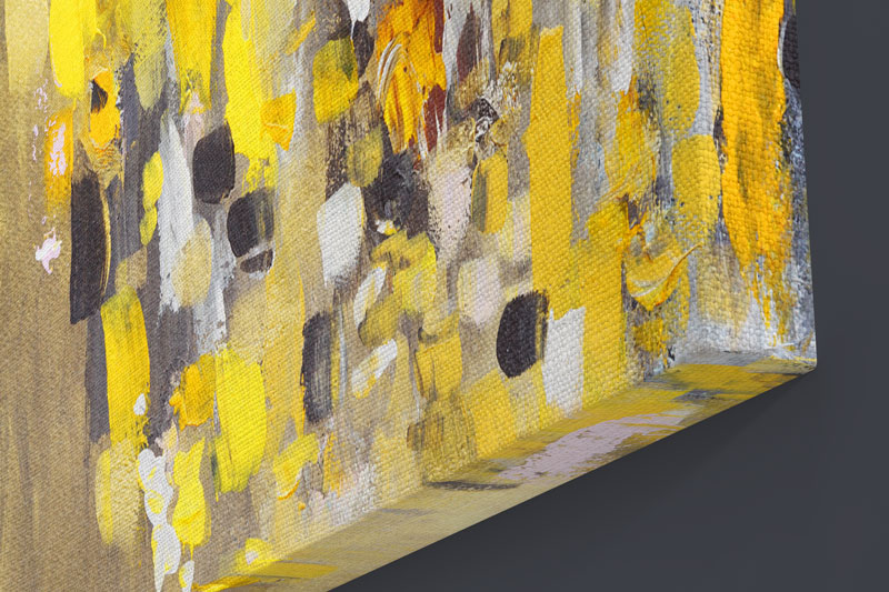 Portrait abstrait aux couleurs vives – Image 2