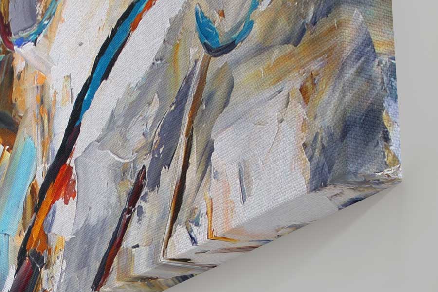 Abstract Horse Painting – Image 2