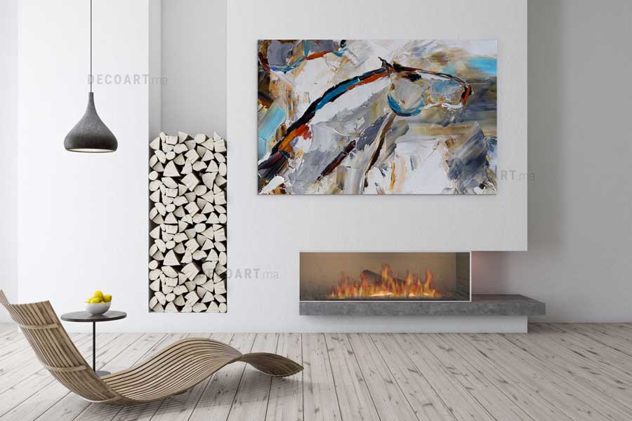 Abstract Horse Painting – Image 3