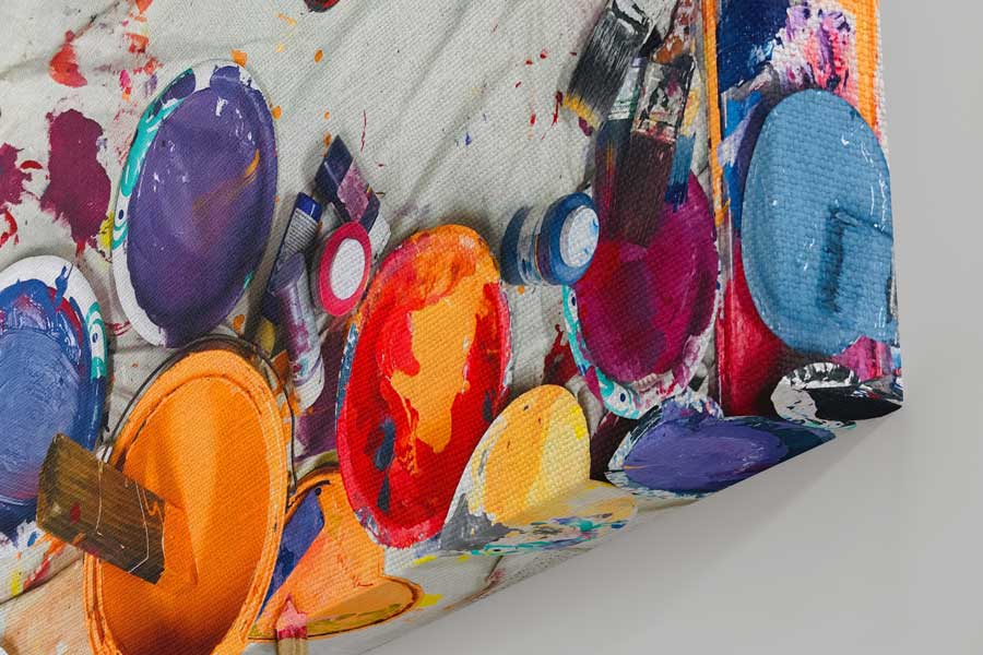 Palette colorée d'huile – Image 2