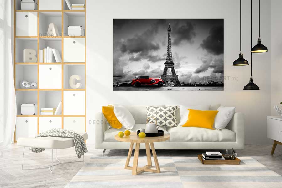 parix noir et blanc tableau deco prix maroc