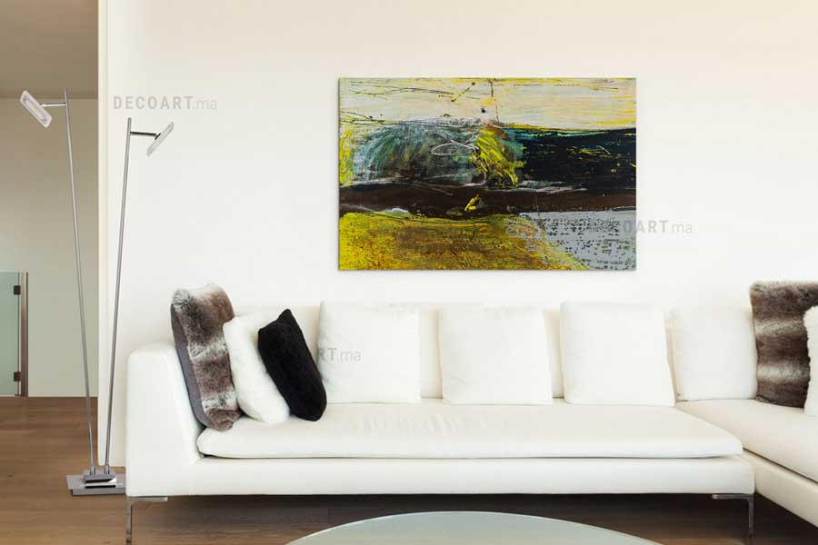 Tableau abstract yellow